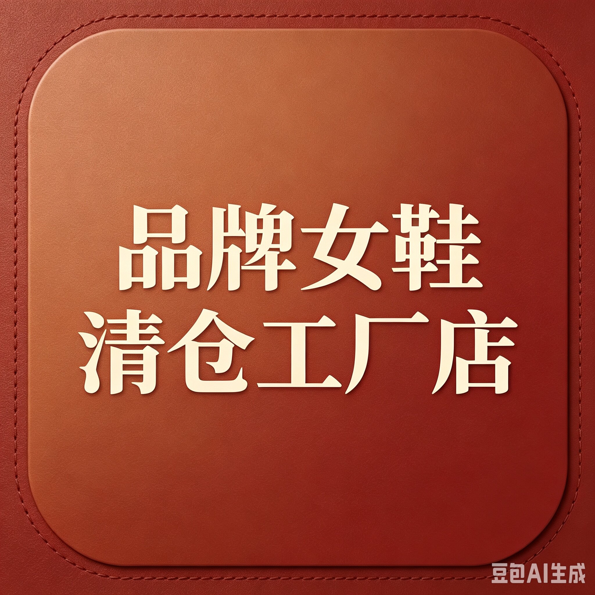 品牌清仓女鞋工厂店的LOGO