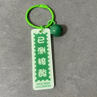 Двусторонний круглый круг зеленый дно было измерено для кислоты