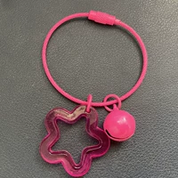 Стальная модель круга красная прозрачная модель