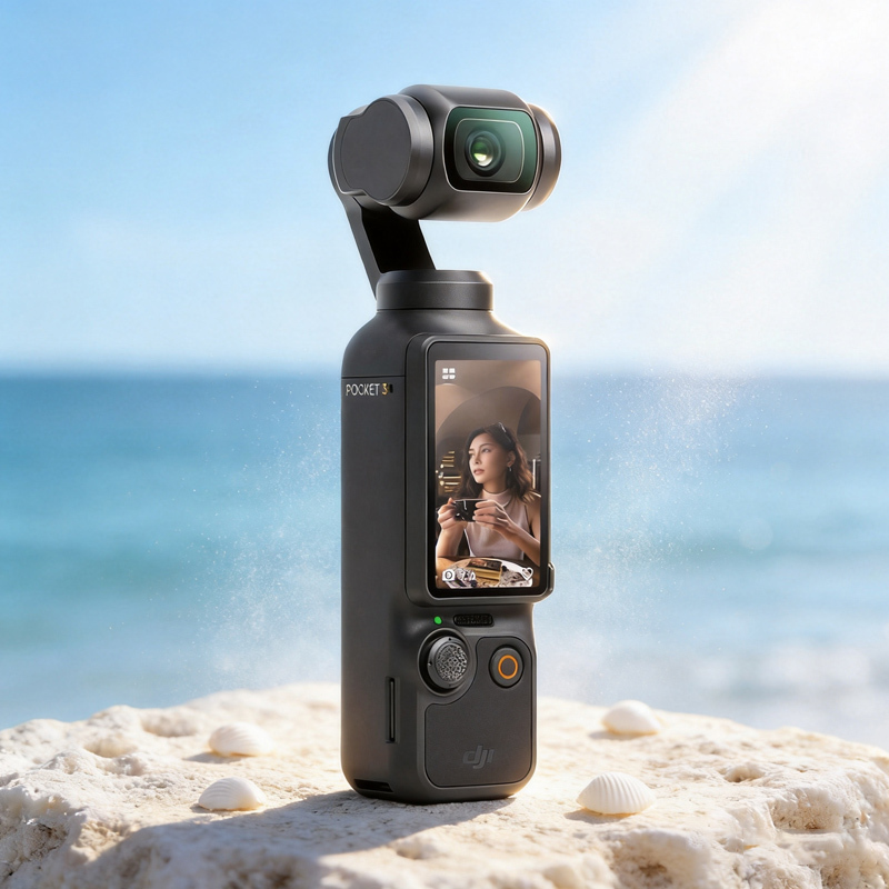 Dji Pocket 3 Handheld Gimbal Smart Camera Travel Anti-Shake Vlog Handheld Action Camera