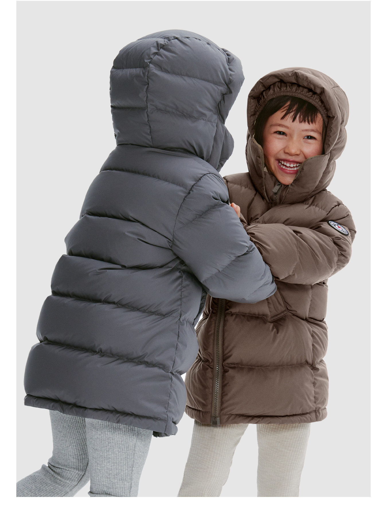 Nanny Goose Mid Length Long Length Face Care Thickened Children's down Jacket — 20