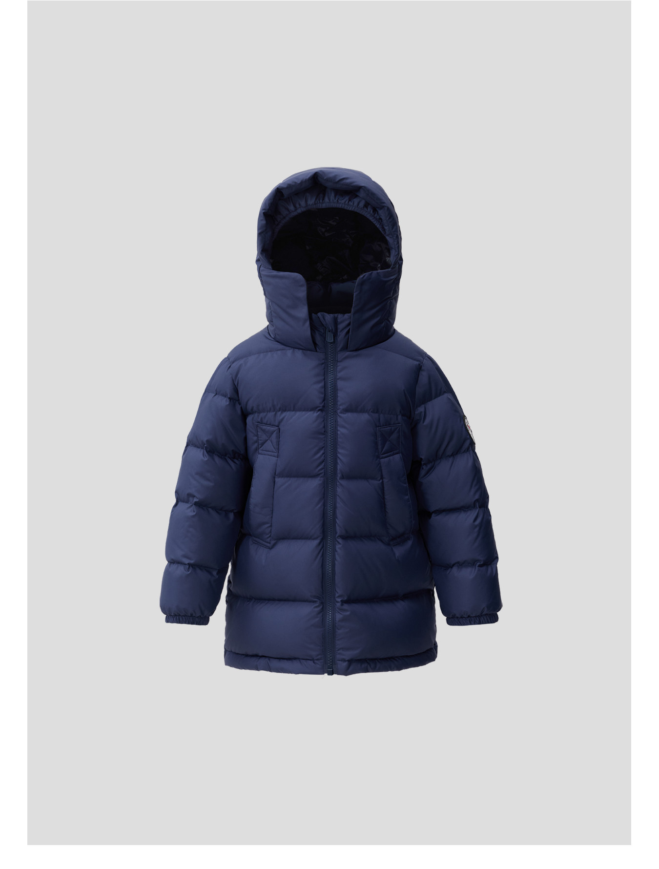 Nanny Goose Mid Length Long Length Face Care Thickened Children's down Jacket — 31
