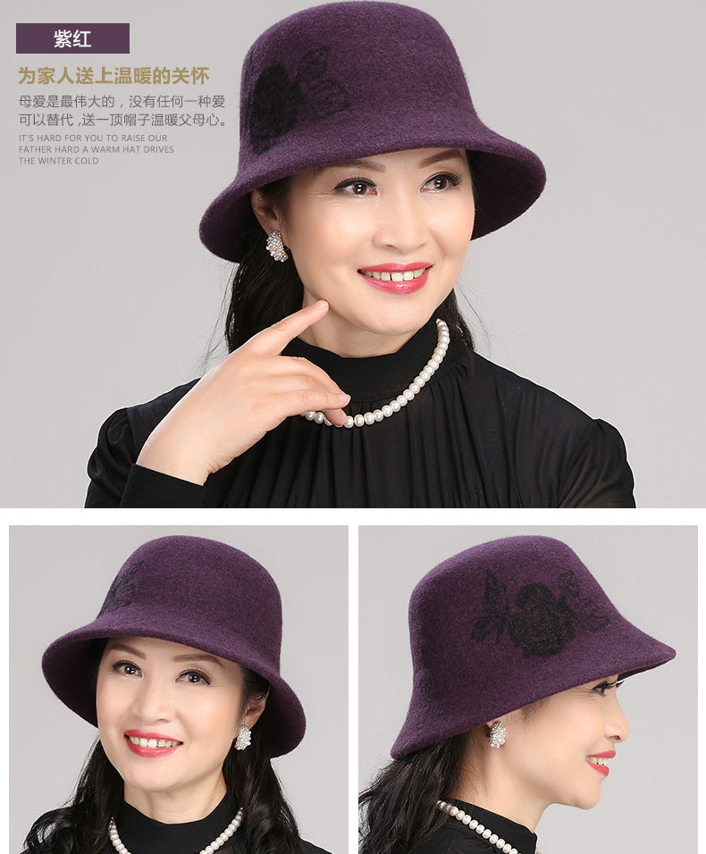 Chapeau pour femme en Melange de laine - Ref 3233344 Image 14