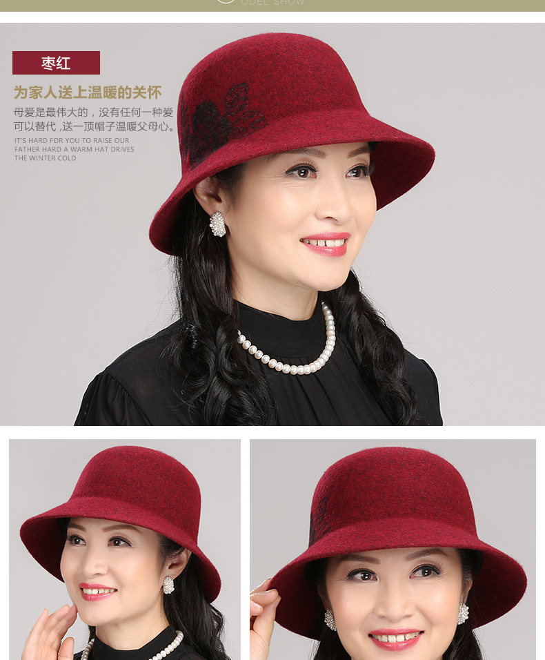 Chapeau pour femme en Melange de laine - Ref 3233344 Image 12