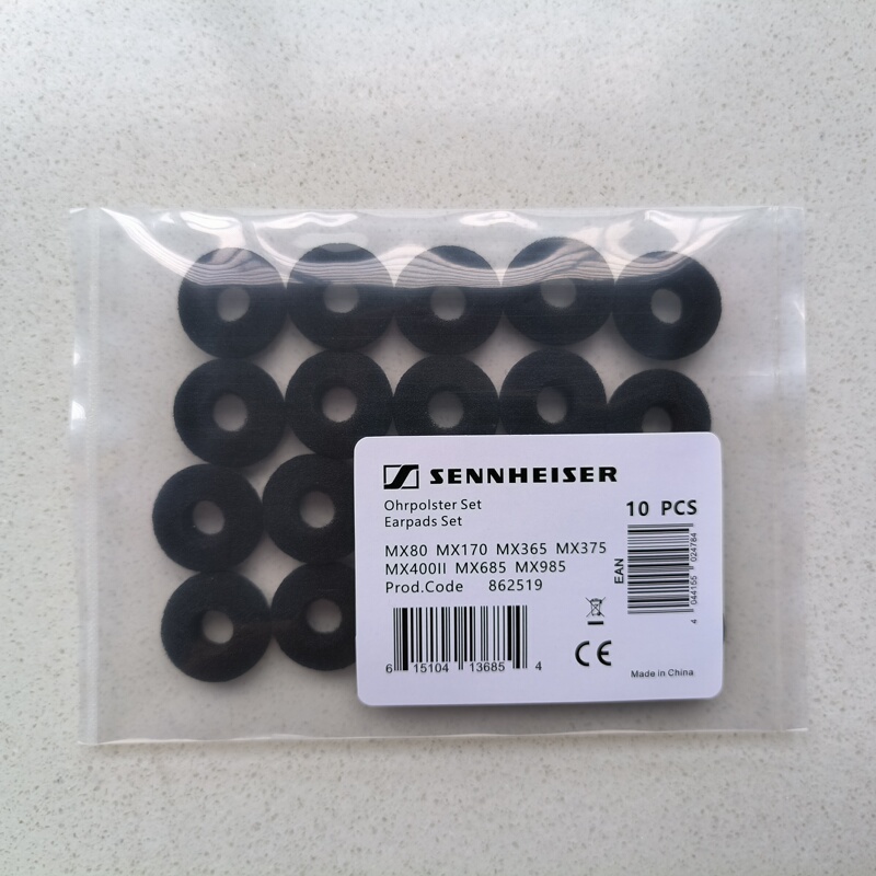 Original Sennheiser Hollow Sponge Cover Perforated Earphone Sponge Cover Universal Semi-In-Ear Earbud Cotton Cover Original Sennheiser Hollow Sponge Cover Perforated Earphone Sponge Cover Universal Semi-In-Ear Earbud Cotton Cover