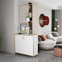 Nordic Wind Entrance Aisle by wall Wall Partition Decoration Hyun Guan Cabinet Screen Bench Personality Art TV Background Wall Shelf