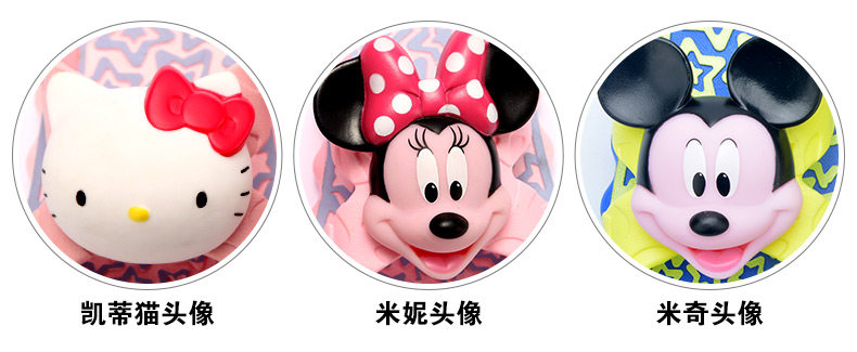 Pantoufles enfants en autre HELLO KITTY pour été - semelle autre - Ref 986484 Image 13