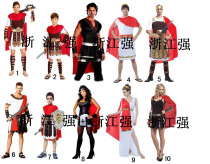 Italy Julius Caesar costume Halloween adult male and female Roman Spartan warrior cosplay performance costume