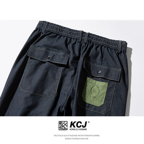 Джинсы, осенние трендовые летние тонкие штаны, свободный прямой крой, 2021 года