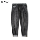 Весенние джинсы, трендовые брендовые штаны, 2021 года, оверсайз, свободный прямой крой, осенние