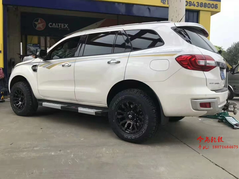 Bánh xe off-road âm tính 17 inch thích ứng với Chase T60D90 Nissan Tudana Navarra Ruiqi 6 Pickup Gun Wall tuyệt vời - Rim