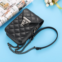 High-end Jewelry Store Ladies Guide Purchase of Inclined Satchel Bag SNAP CHAIN LOCKER CHAIN CABINET BROTHER-IN-LAW PURSE MALL CLOTHING STORE TOOLING BAG