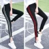 Quần legging nữ phần mỏng mặc mùa xuân và mùa thu 2020 mới eo cao bó sát chín điểm nhỏ chân quần bút chì đen - Khởi động cắt