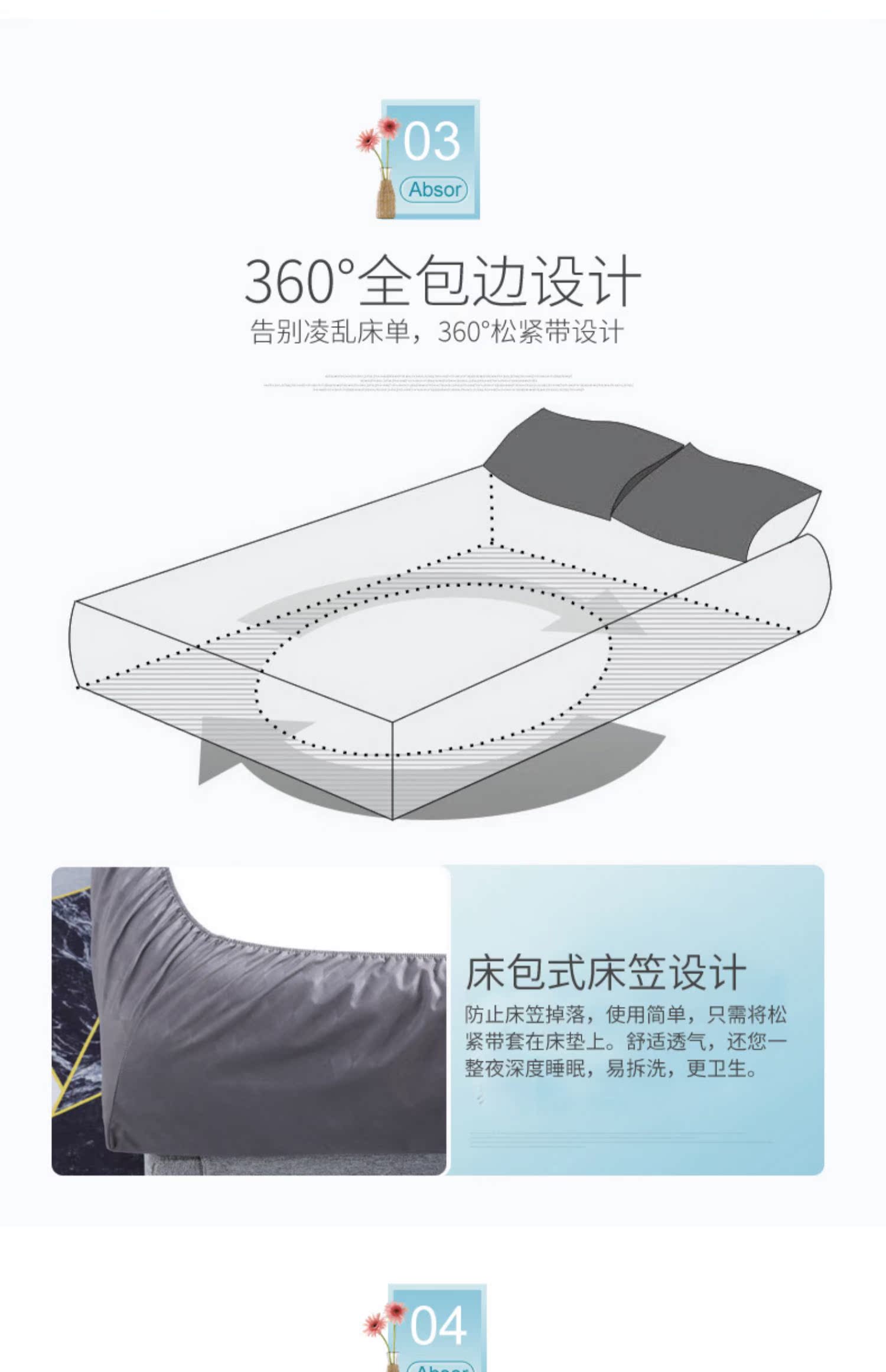Nệm chống thấm Tấm trải giường đơn Tấm trải giường Tấm phủ nệm bảo vệ em bé nước tiểu thoáng khí tấm phủ bụi - Trang bị Covers Ga chun Everon