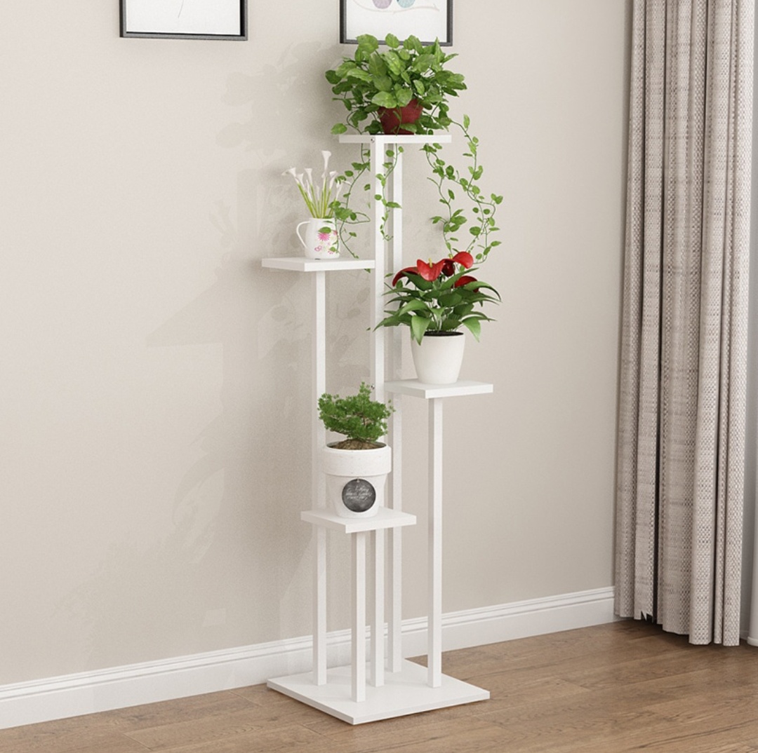 Nordic Minimalist Living-room Flower Shelf Sub home Indoor floor Floor Flower Shelf Balcony Flower Shelf Green and Plant Shelf 