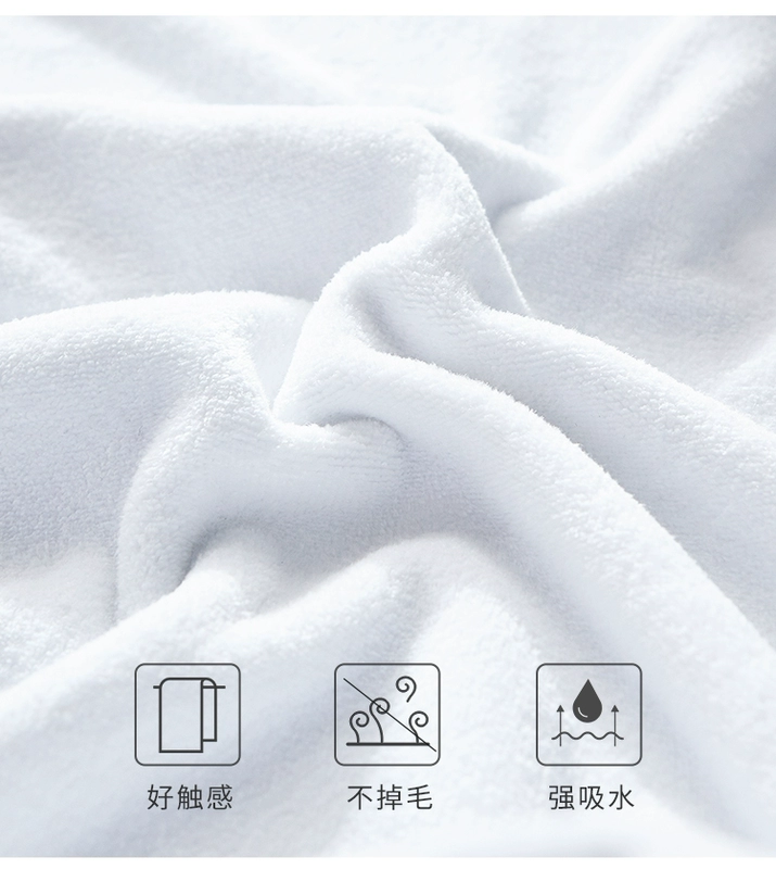 Thẩm mỹ viện khăn tùy chỉnh in logo thêu từ túi nano khăn trùm đầu khăn trải giường da quản lý khăn mặt đặc biệt - Khăn tắm / áo choàng tắm