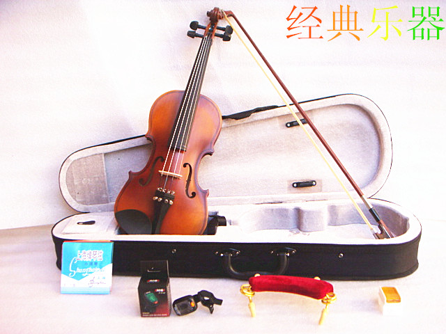 Musical Instrument Beginner Adult Child Student Family Basswood Professional Exam Matte Bright Violin Full Set