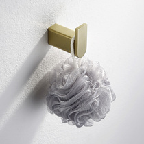 Exit German wire drawing gold 304 Stainless Steel Hanging Hood Hood Hook Toilet Bathroom Hardware Pendant