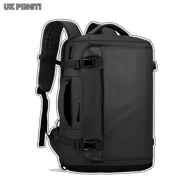 Ukpingti Affordable Large-Capacity Backpack for Men, Multifunctional 40L Carry-On Flight-Friendly Computer Business Travel Bag