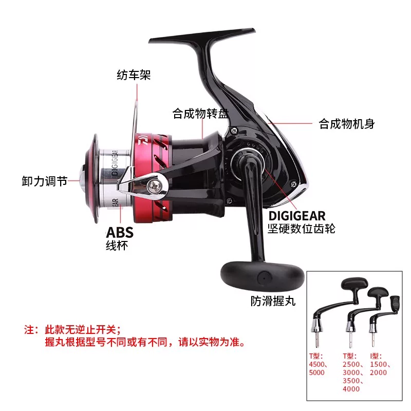 Dava DAIWA Dayiwa Textile wheel Sweepfire Luya Wheel Motor Metal Cup Cup Fishing Wheel Sea Fishing