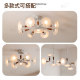 Sharedon Living Room Ceiling Lamp New Main Lamp French Medieval Atmospheric Bauhaus Full Spectrum Zhongshan Lamps