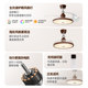 Sharedon Fan Light Bedroom Ceiling Light 2026 New Model Mid-Century Style Silent Ceiling-Mounted Room Smart