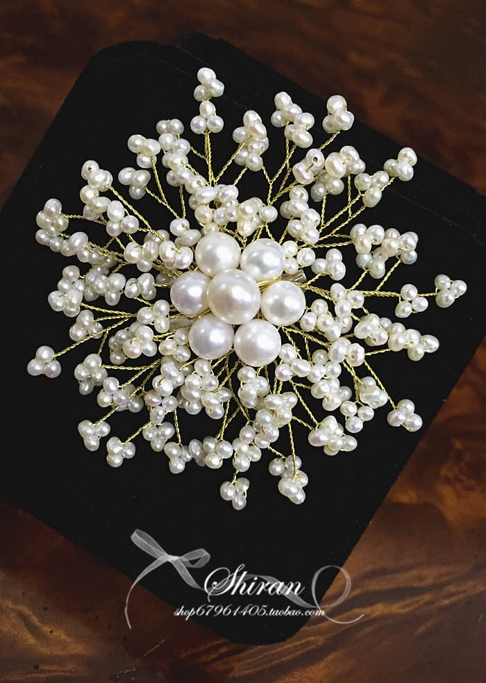 Broche femme en Nacre - Ref 1171594 Image 16
