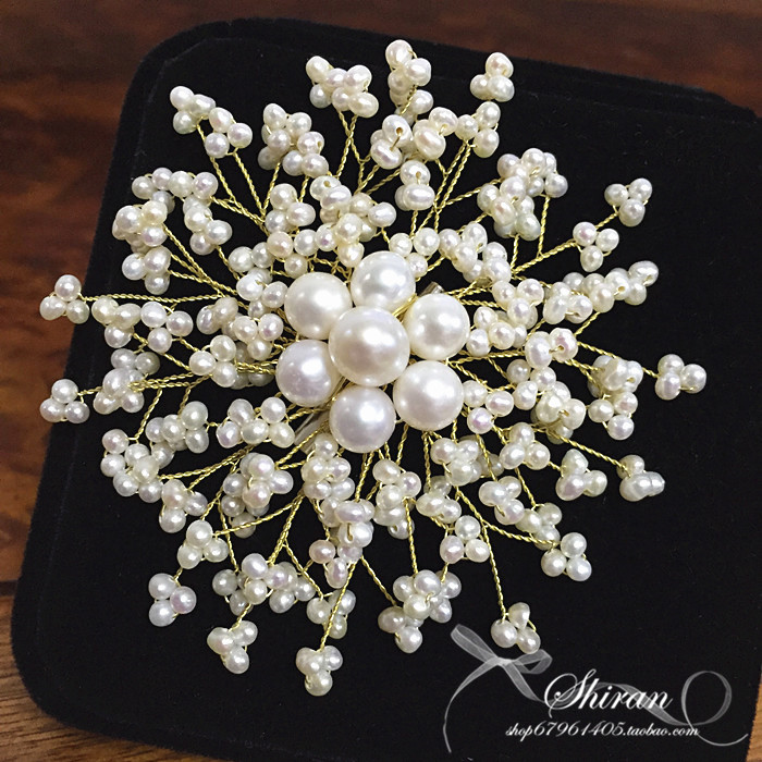 Broche femme en Nacre - Ref 1171594 Image 15