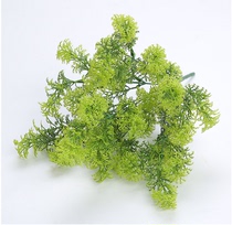 Simulation Plant Green Plant Wall Decoration Plant Wall Green Planting Wall Accessories Plastic Fake Grass Moss Tarse Fluffy Grass