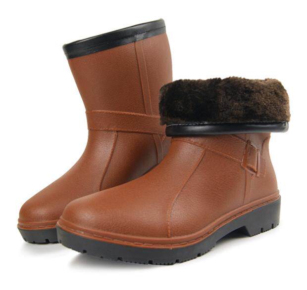 Chaussures - bottes caoutchouc homme pour hiver - semelle tendon - Ref 959281 Image 54