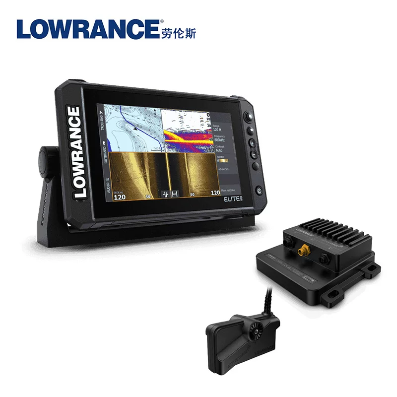 Эхолот Lowrance ELITE FS, 7/9" картплоттер с ActiveTarget сонаp, опционально радар и 3-в-1 датчик