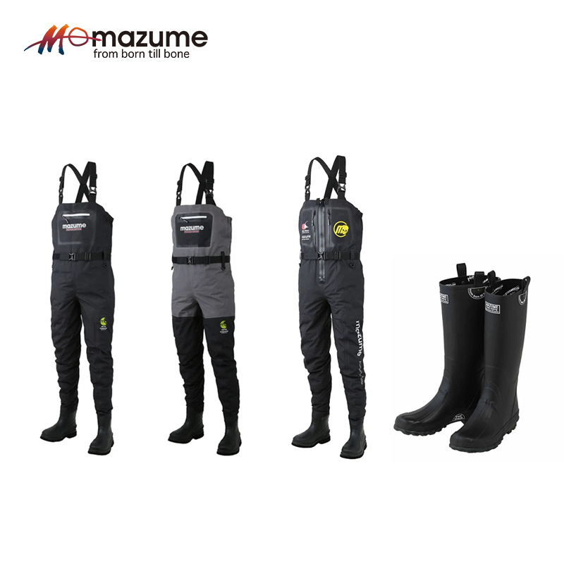 Mazume Ma Zu Mei Luya Wading Pants Waterproof Non-Slip Rubber Sole Fishing Pants Shoes for Wild Fishing, Rock Fishing, and Fishing Apparel Mazume Ma Zu Mei Luya Wading Pants Waterproof Non-Slip Rubber Sole Fishing Pants Shoes for Wild Fishing, Rock Fishing, and Fishing Apparel
