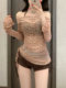 Swimsuit for Women, Beautiful Bikini for Hot Springs, Two-Piece, High-End 2026, Sexy, Pure Desire, Thai Style, Unique Cover-Up, Slightly Chubby, Covers the Body