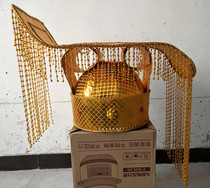 Support customized film and television drama costume hats Qin Shihuang hat Idol flat crown Han Tianzi hat Jade Emperor Jade Emperor