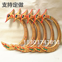 Harp props Dunhuang flying dance props harp Grand harp hold Jean custom props gantry Diamond
