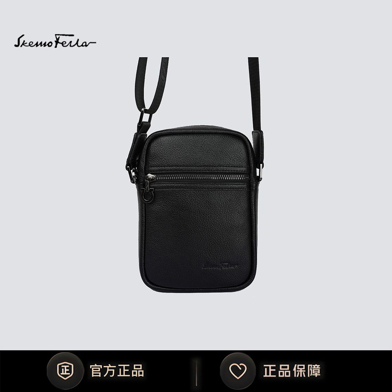 Figo Hanmu Genuine Leather Single Shoulder Bag, Versatile Genuine Leather Business Crossbody Bag 202