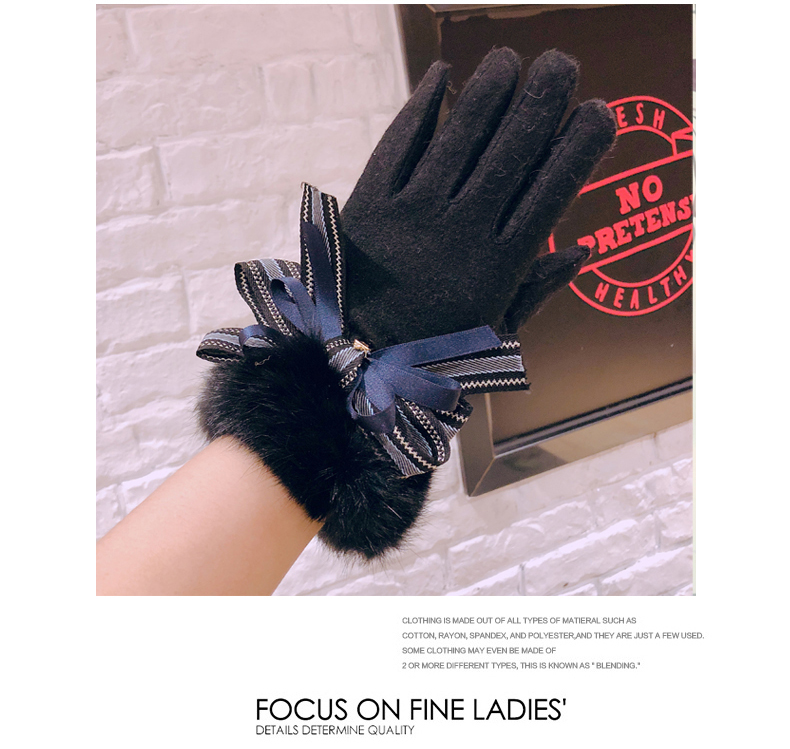 Gants pour femme BUBU en Laine cachemire - Ref 3154101 Image 14