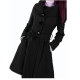 Fat mm woolen autumn and winter coat plus fat plus size women obese coat 200 pounds loose thickened woolen windbreaker