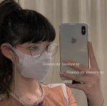 About About the new Jennie with the same joint glasses frame gm silver anti-blue glasses ultra-light gold glasses