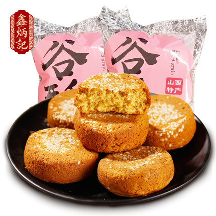 红枣糕鑫炳记红枣味杂粮糕1200g整箱山西特产