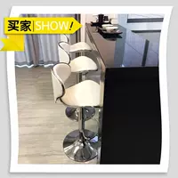 Бар кресло подъемного кресла на стойке на передней части, табурет, современный простой барный бар высокий стул Высокий табурет Высокий табурет