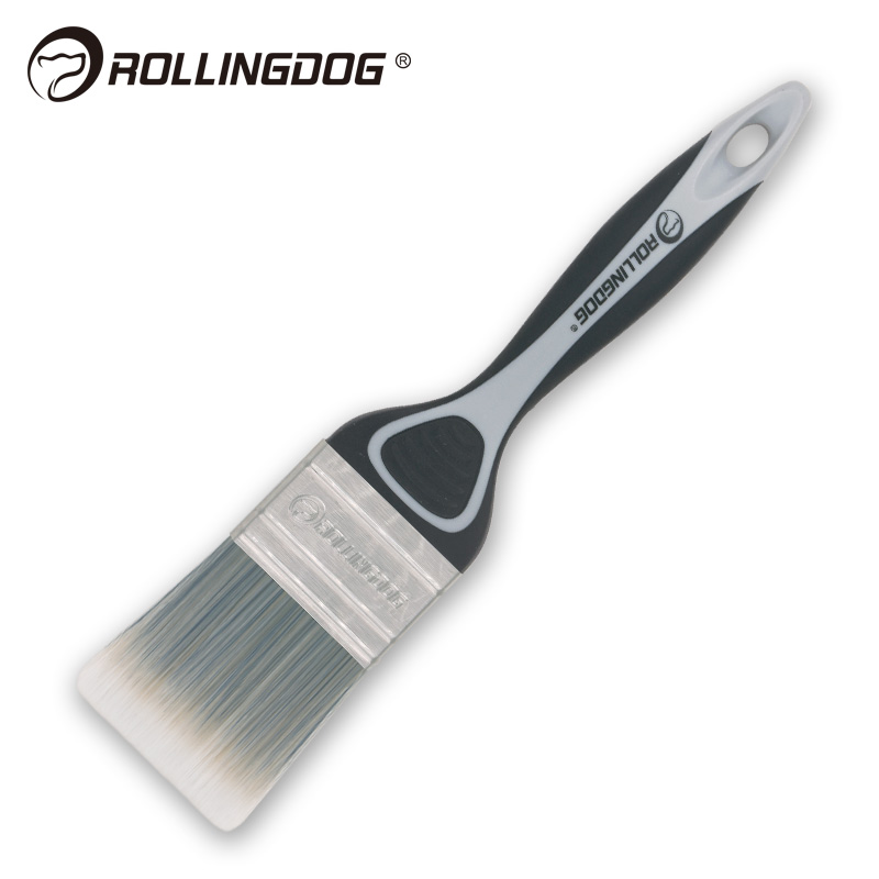 ROLLINGDOG rolling dog latex paint brush rubber handle sharpening bristles 10347