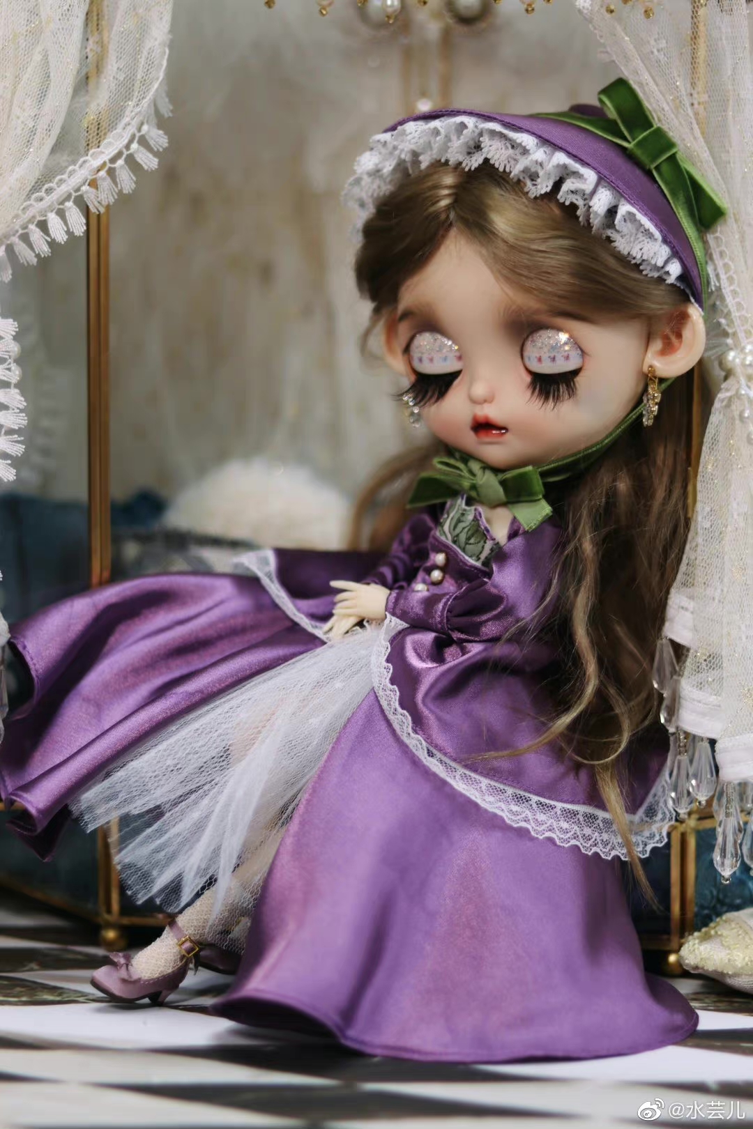 blythe fabric doll