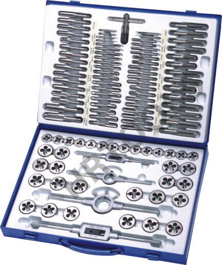 Hanggong Tools 110-Piece Screw Tapping Die Tool Set