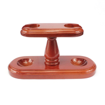 Woody MUXIANG two-position pipe rack beech wood pipe rack Roman-style solid wood pipe rack smoking utensils and pipe accessories