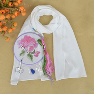 Su thêu thêu diy người mới bắt đầu kit Su thêu khăn stitch scan tool tất cả 1 đến 1 video