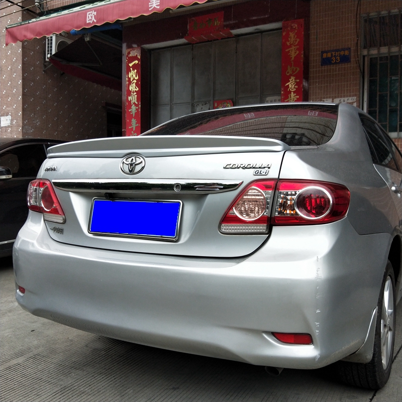 Toyota Corolla đuôi 07-13 Corolla đuôi sửa đổi đặc biệt cũ Corolla RT sơn đuôi đuôi lướt gió ertiga 2020