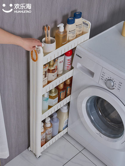 8/9/10cm超窄缝隙柜冰箱侧边厨房收纳极窄储夹缝置物架门后推车7