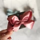 Hàn Quốc trẻ em phụ kiện tóc cô gái kẹp tóc công chúa kẹp tóc lớn nơ bên clip bé top clip cô gái đầu trang sức - Phụ kiện tóc kẹp tóc giả