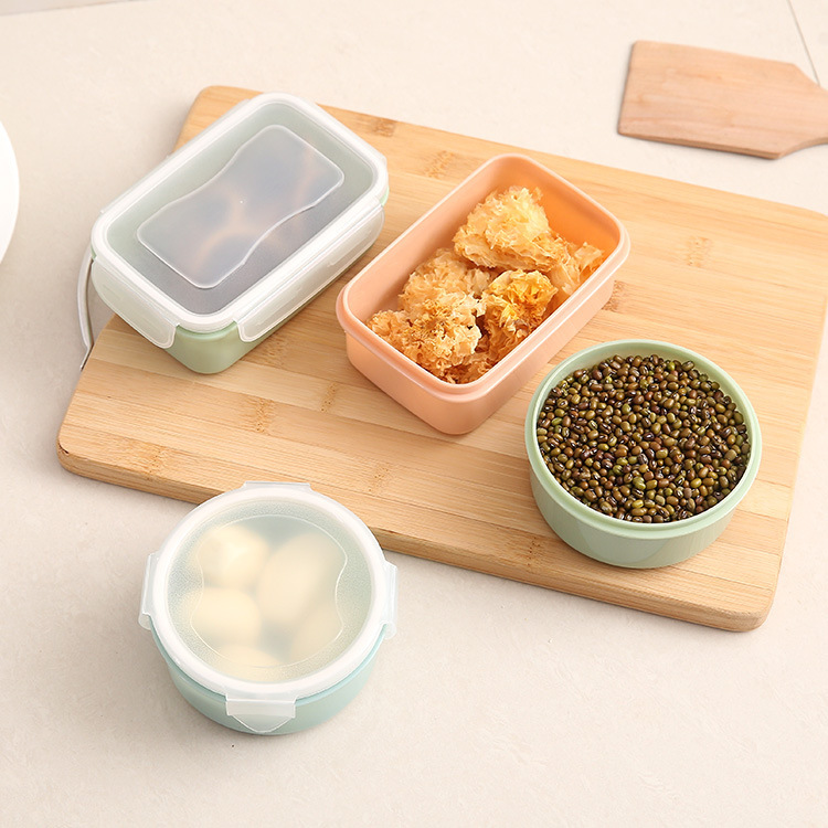 Kitchen Food Intake Refreshing Box Debris Anise Dry Goods Storage Storage Case Multifunction sealed cartridges Cover set
